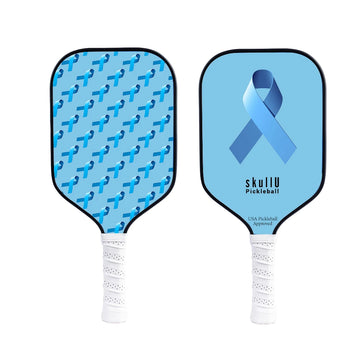 skullU Prostate Cancer Awareness Pickleball Paddle