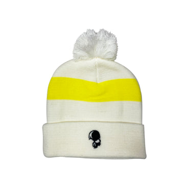 skullU Beanie Pom Pom