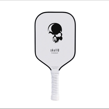 skullU Pickleball - White