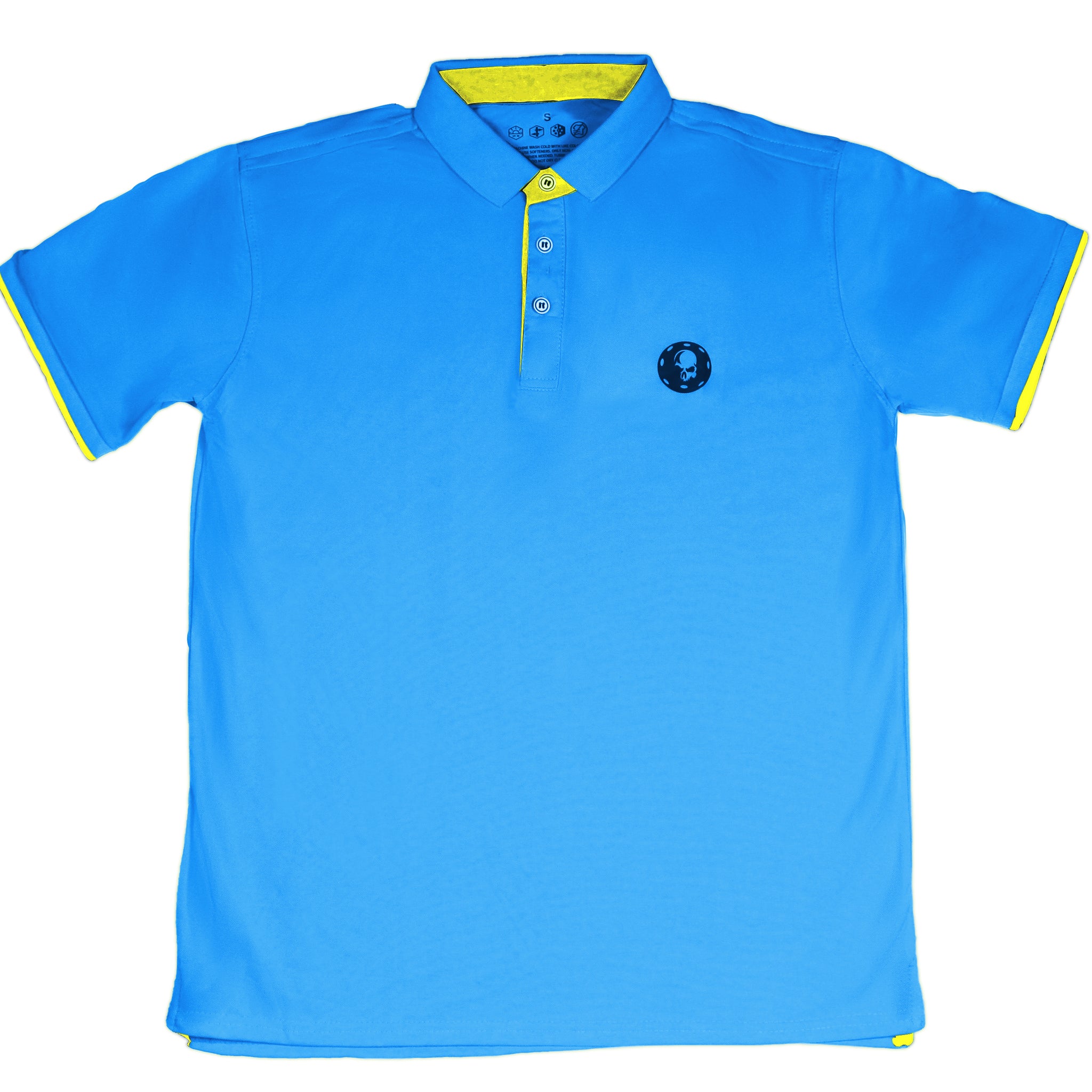 Pickleball skullU Logo Polo